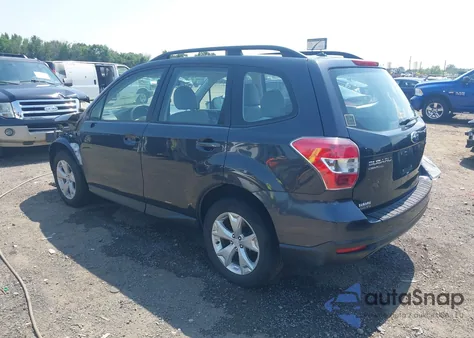 2015 Subaru Forester 2.5I from USA, damaged, VIN JF2SJABC3FH807689